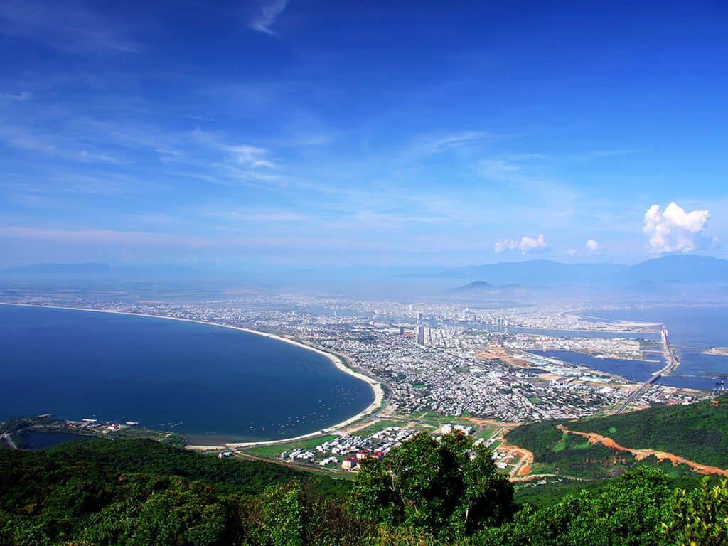 Son Tra Peninsula in Danang vietnam